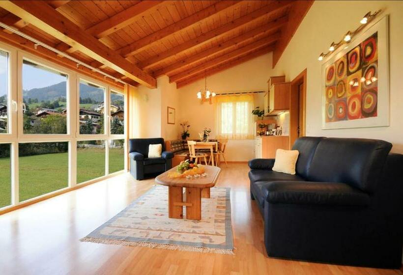 דירת שני חדרים עם מרפת, Sportpension Goldegg