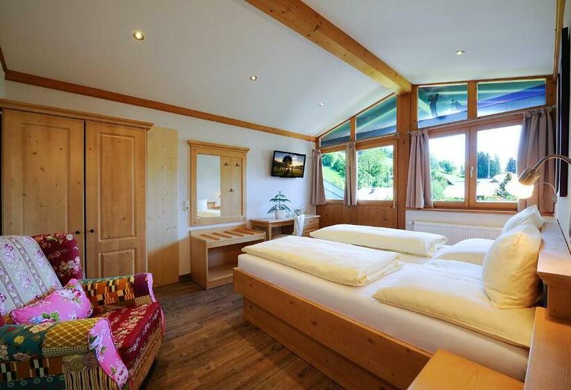 חדר סטנדרט עם מרפסת, Sportpension Goldegg