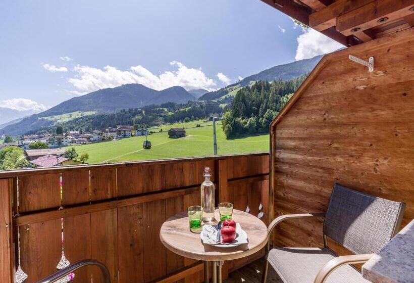バルコニー付きジュニアスイート, Waldfriede Der Logenplatz Im Zillertal