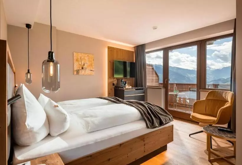 Sviitti Parveke, Waldfriede Der Logenplatz Im Zillertal