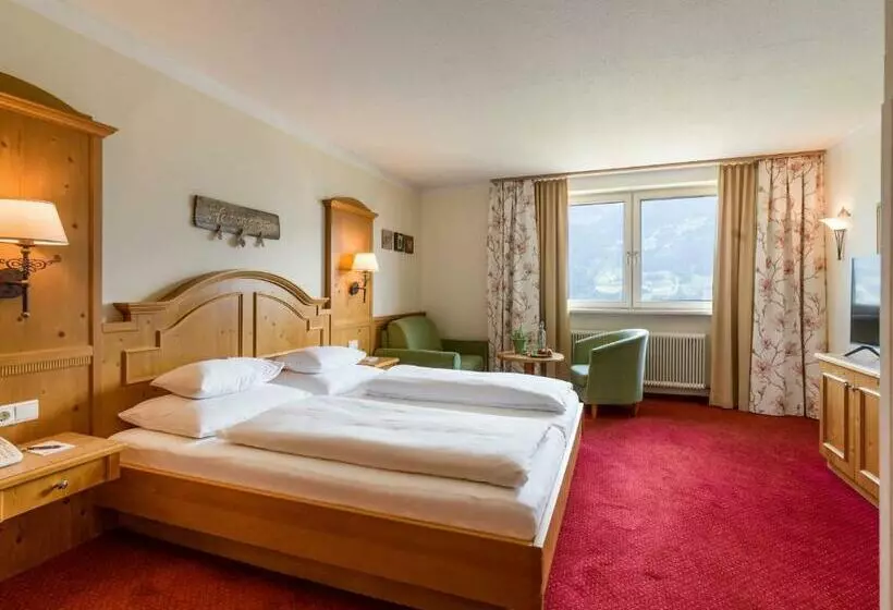 Standard-huone Panoraamanäkymä, Waldfriede Der Logenplatz Im Zillertal