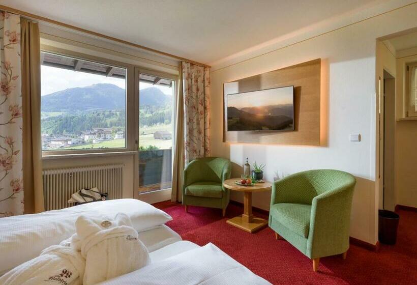 パノラミックビュースタンダードルーム, Waldfriede Der Logenplatz Im Zillertal