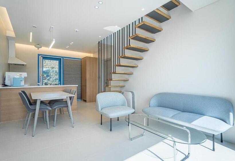 テラス付きスタンダードルーム, Yeosu Blueara Premium Pool Villa