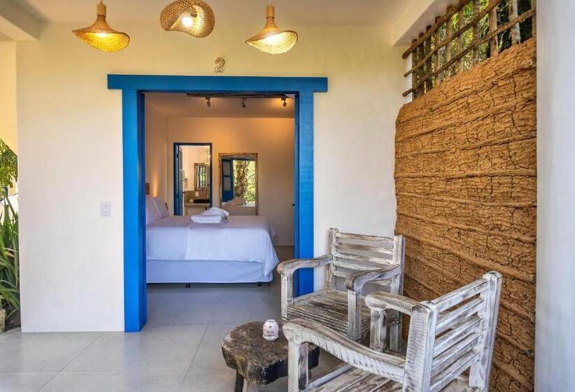 キングサイズベッドのデラックススイート, Awe Villa Boutique Trancoso