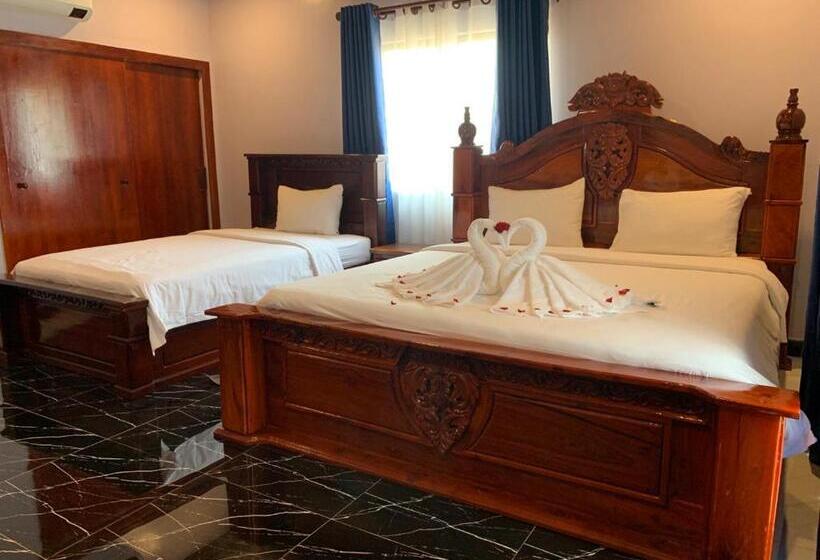 Трехместный Номер Стандарт Вид на Сад, I Am Koh Ker