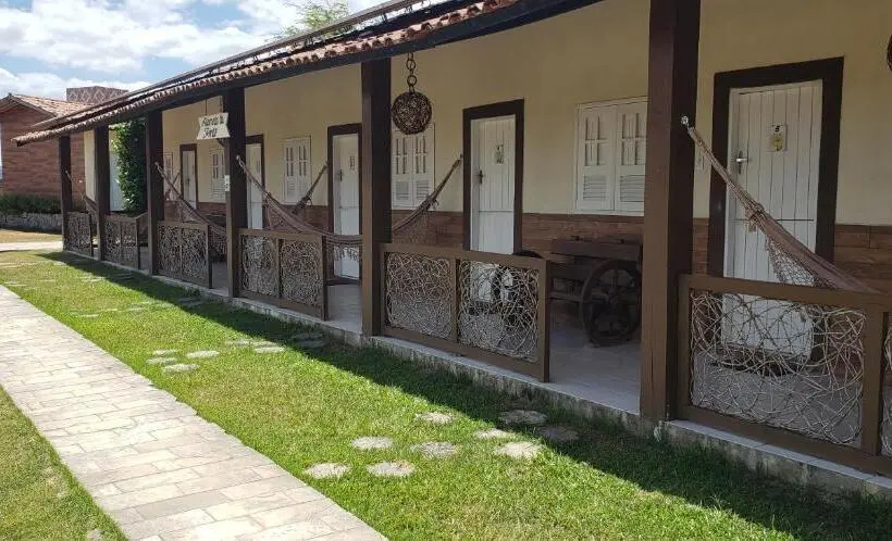 庭の見えるスタンダードトリプルルーム, Pousada Fazenda Gloria