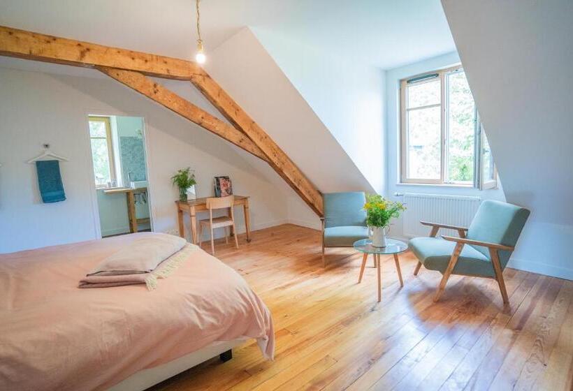 キングサイズベッドのデラックスルーム, La Pépite