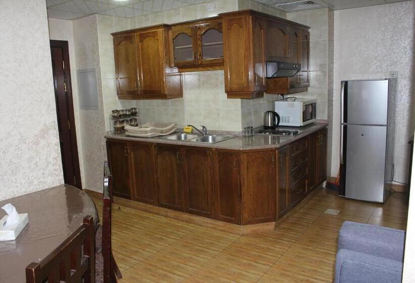 آپارتمان 3 خوابه, الأحفاد للشقق الفندقية Al Ahfad Hotel Apartments