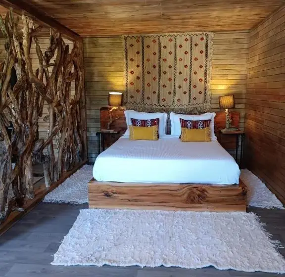 Mökki 1 Makuuhuone, Bio Et Bois Luxury Bio Farm