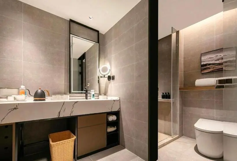 インサイドのスーペリアルーム, Atour Hotel Shanghai Lujiazui Pudong Avenue