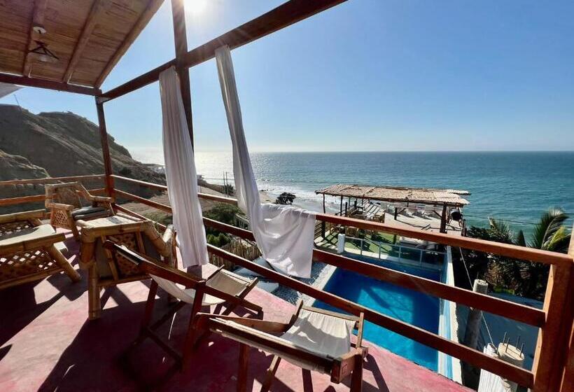 Triple Room Sea View, Casa Hotel Pacific Máncora   Piscina & Playa