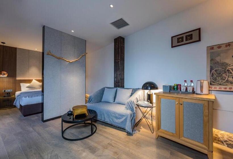 جناح جونيور مطل على الحديقة, Hangshe Hostel Fuzhou