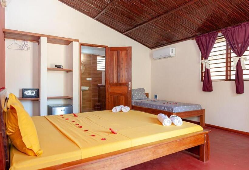 اتاق استاندارد سه تخته با چشمانداز استخر, Blue Sky Resort