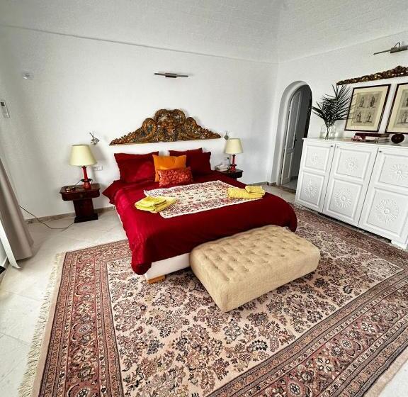 اتاق استاندارد با چشمانداز دریا, Lella Kmar B&b Avec Piscine Sidi Bou Said