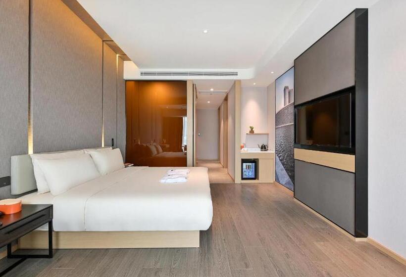 חדר סטנדרט פנימי, Atour Hotel Tianjin Eye