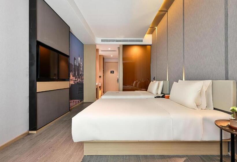 חדר סטנדרט פנימי, Atour Hotel Tianjin Eye