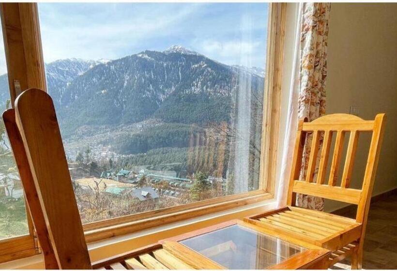 스탠다드 룸 산 전망, Elegance Retreat Manali Luxury Boutique Stay