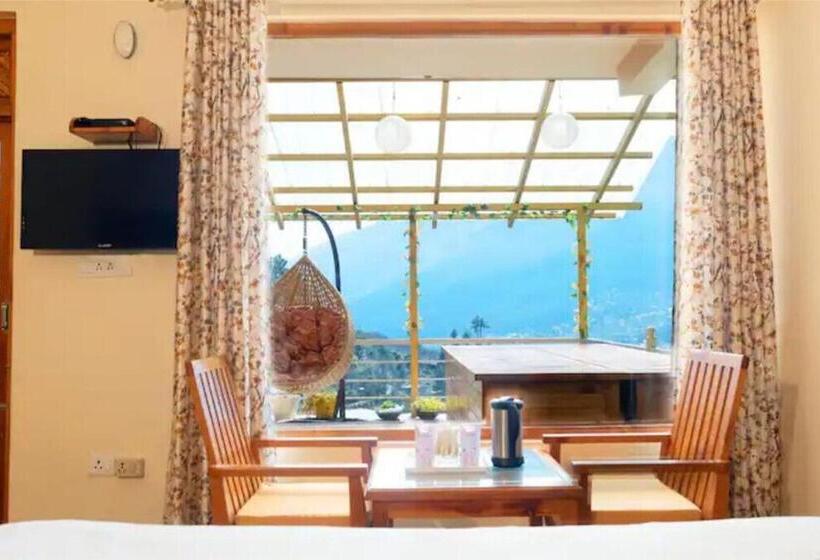 اتاق استاندارد با بالکن, Elegance Retreat Manali Luxury Boutique Stay
