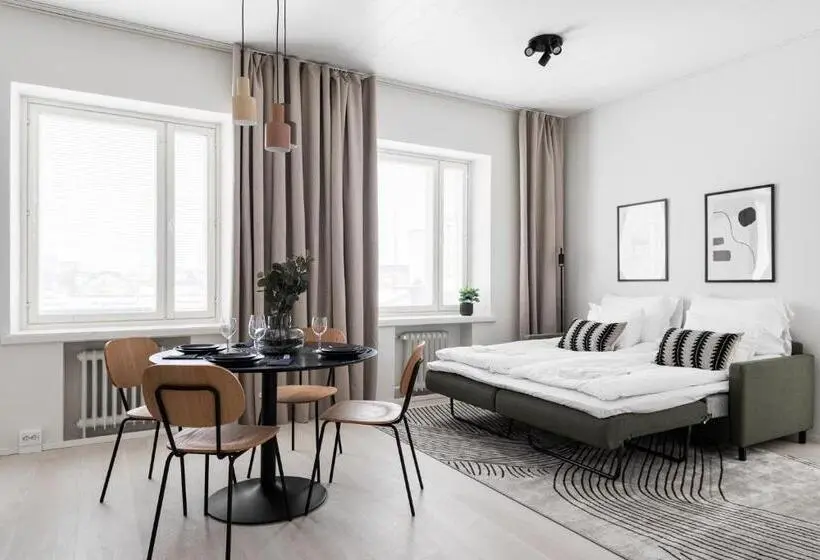 Huoneisto 1 Makuuhuone, Prime Apartments Pori Central
