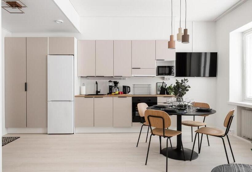 １ベッドルームアパートメント, Prime Apartments Pori Central