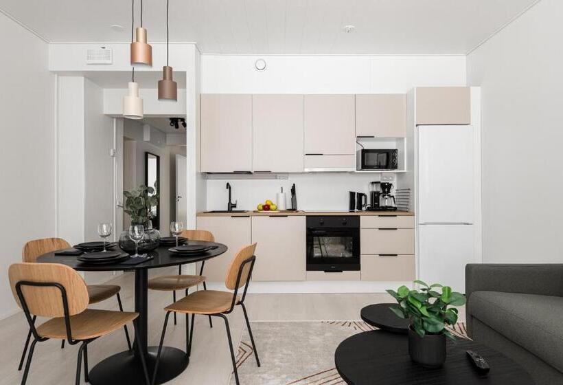 １ベッドルームアパートメント, Prime Apartments Pori Central