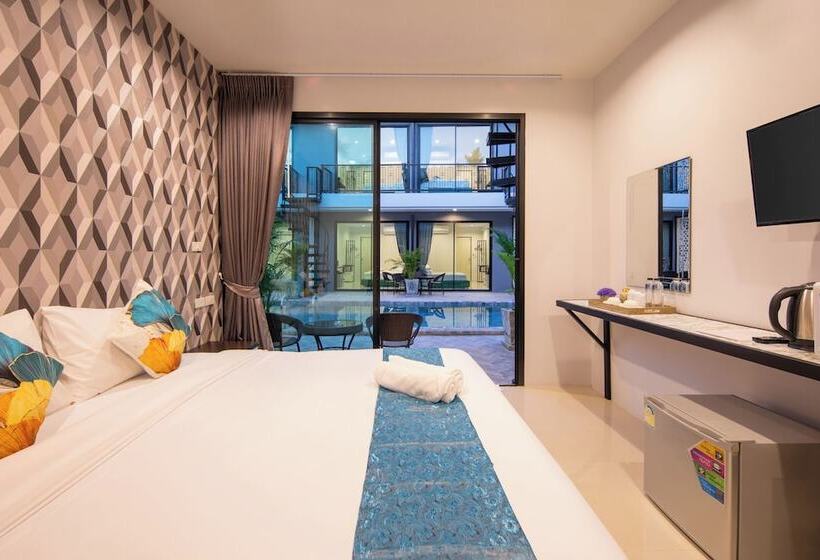 חדר סופריור נוף לבריכה, Chanakarn Pool Access Rawai