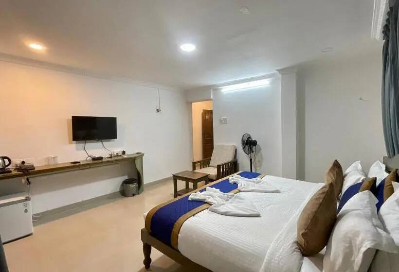 オーシャンビューデラックスルーム, Nagas Hotel Satyavati Morjim