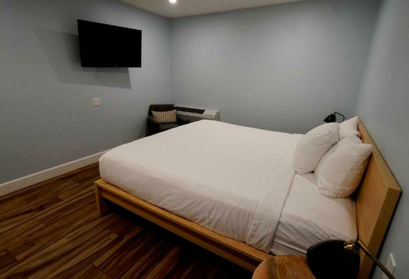 스탠다드 룸 킹사이즈 침대, El Royale Hotel Near Universal Studios