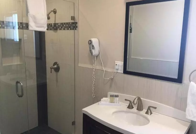 キングサイズベッドのデラックスルーム, El Royale Hotel Near Universal Studios