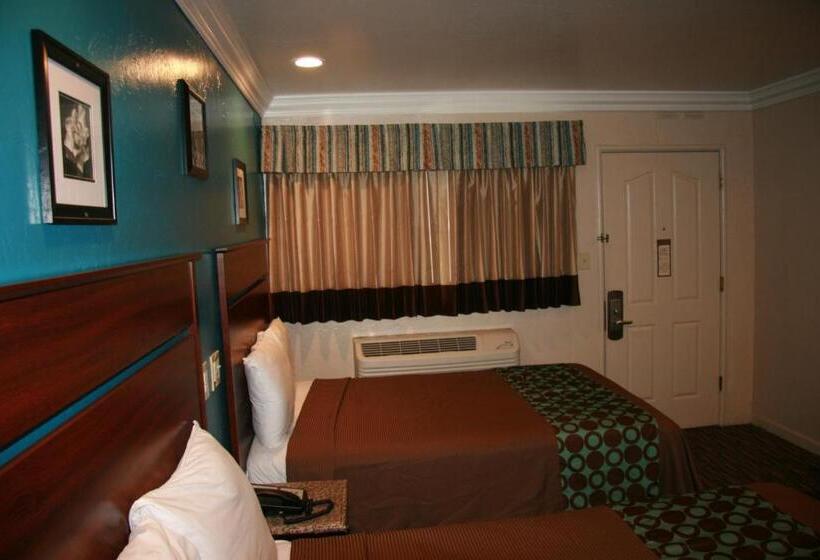 غرفه قياسيه سريرين مزدوجين, Civic Center Lodge / Lake Merritt Bart