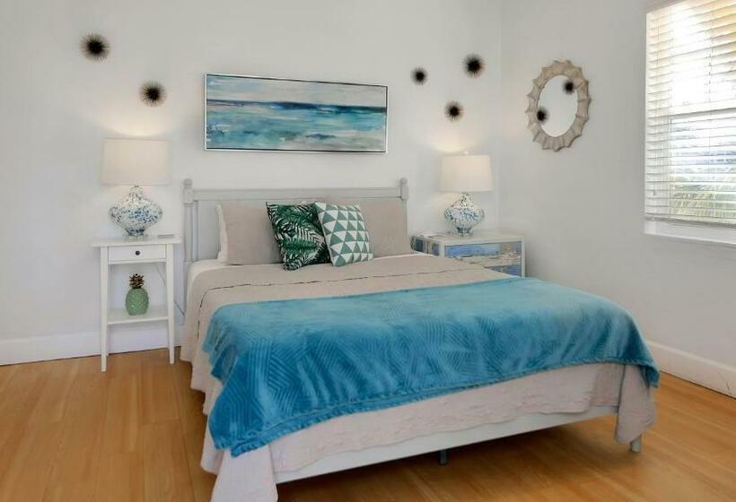 带海景的标准工作室, Coconut Inn Passagrille Beach