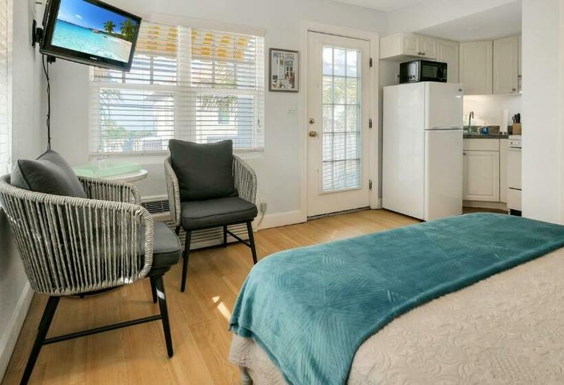 带海景的标准工作室, Coconut Inn Passagrille Beach