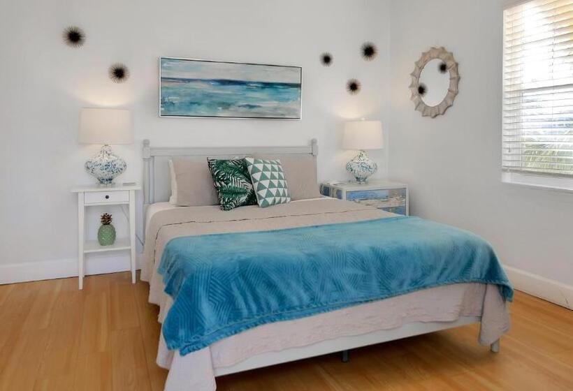 带海景的标准工作室, Coconut Inn Passagrille Beach