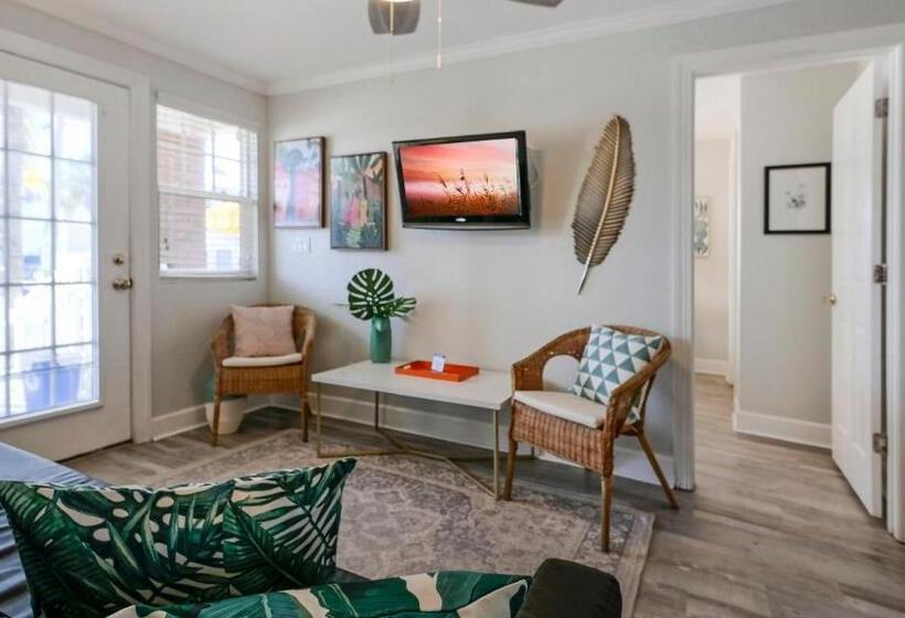 带1个卧室带花园景观的公寓, Coconut Inn Passagrille Beach