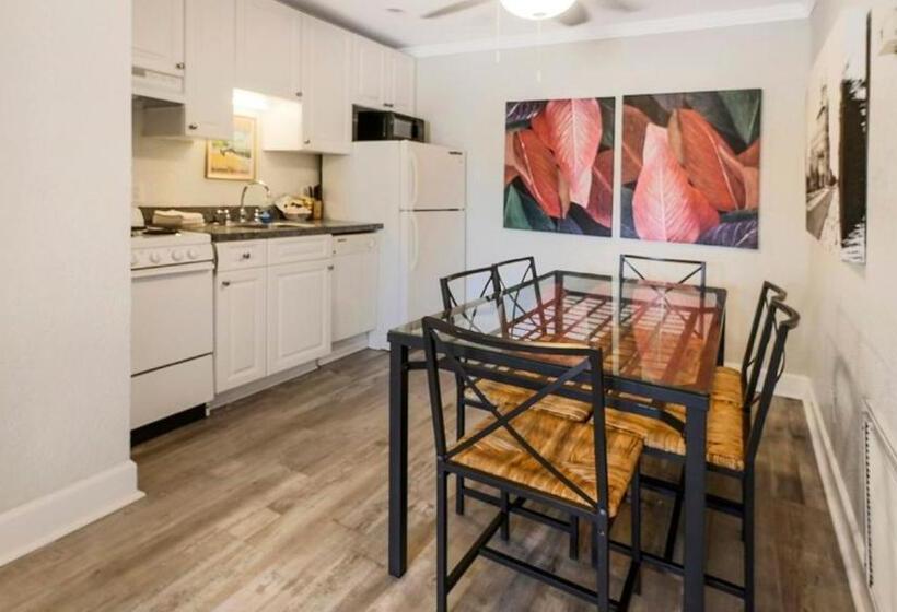 带1个卧室带花园景观的公寓, Coconut Inn Passagrille Beach