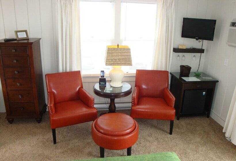 带景观的带双人床的标准间, Dyer's Beach House