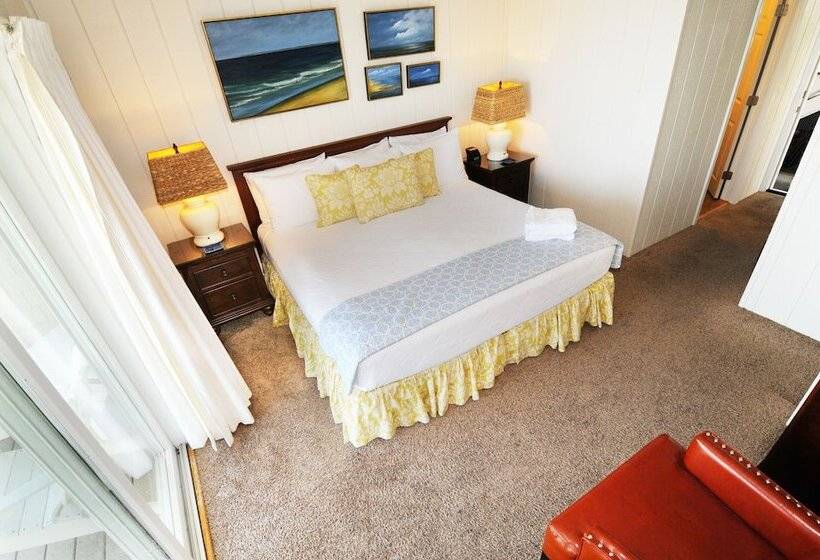 带景观的带双人床的标准间, Dyer's Beach House