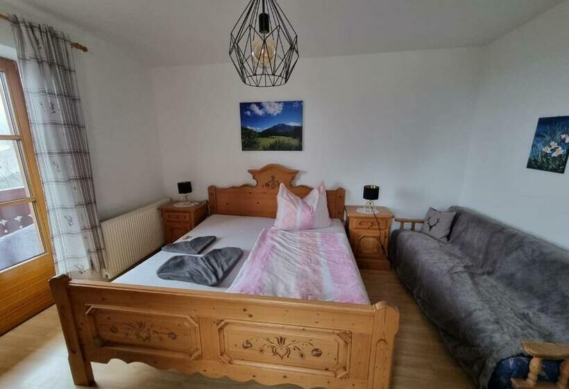 غرفة قياسية مزوَّدة بشُرفة, Urlaub Am Bauernhof Bei Familie Steinbrecher