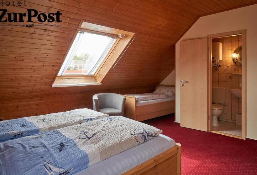 Номер Стандарт Трехместный, K357   Hotel & Restaurant Zur Post In Otterndorf Bei Cuxhaven