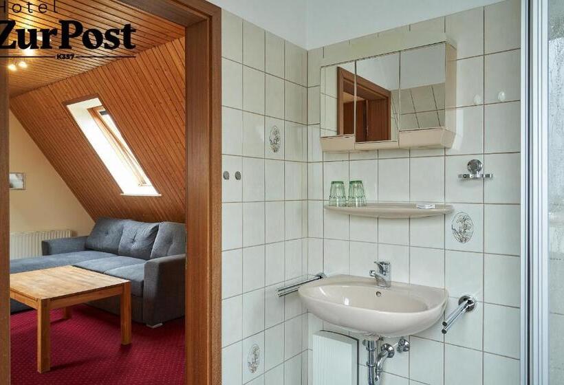 غرفة عائلية, K357 Hotel & Restaurant Zur Post In Otterndorf Bei Cuxhaven