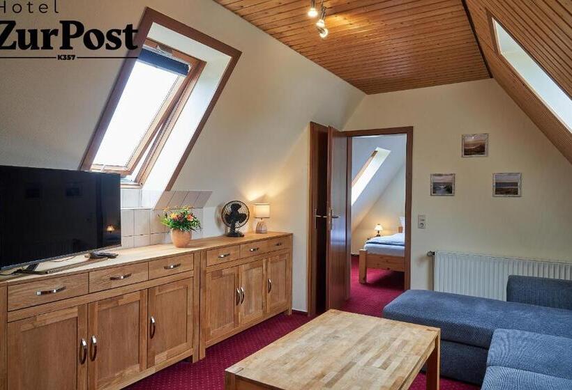 غرفة عائلية, K357 Hotel & Restaurant Zur Post In Otterndorf Bei Cuxhaven