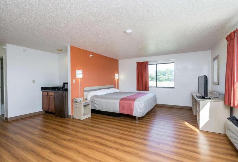 스탠다드 룸 킹사이즈 침대, Motel 6waterloo, Ia