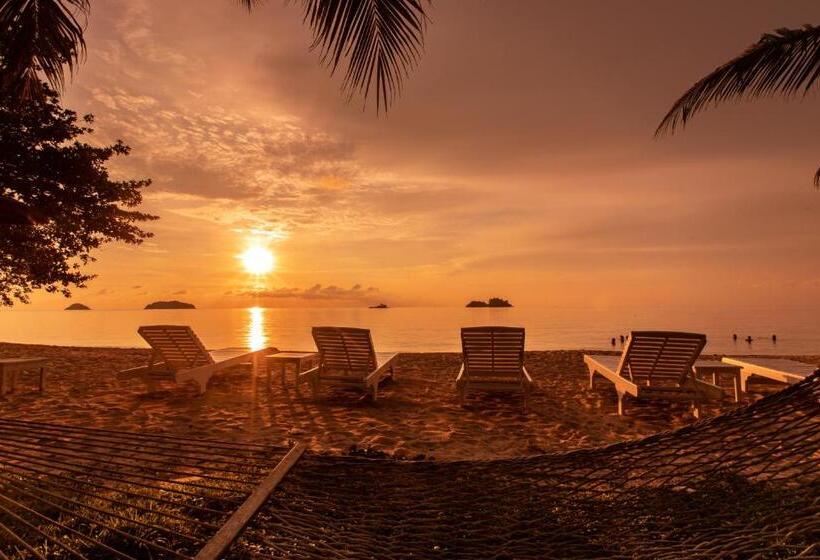 חדר סטנדרט נוף לים עם מרפסת, Baansook Resort Koh Chang