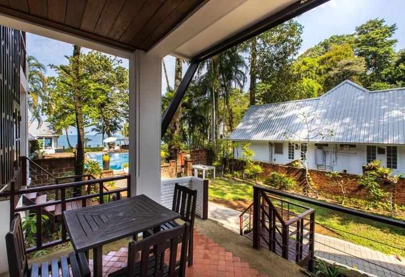 스탠다드 발코니 룸 바다 전망, Baansook Resort Koh Chang