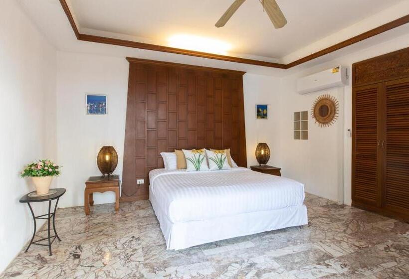 غرفة قياسية مطلّة علي البحر مزوَّدة بشُرفة, Baansook Resort Koh Chang