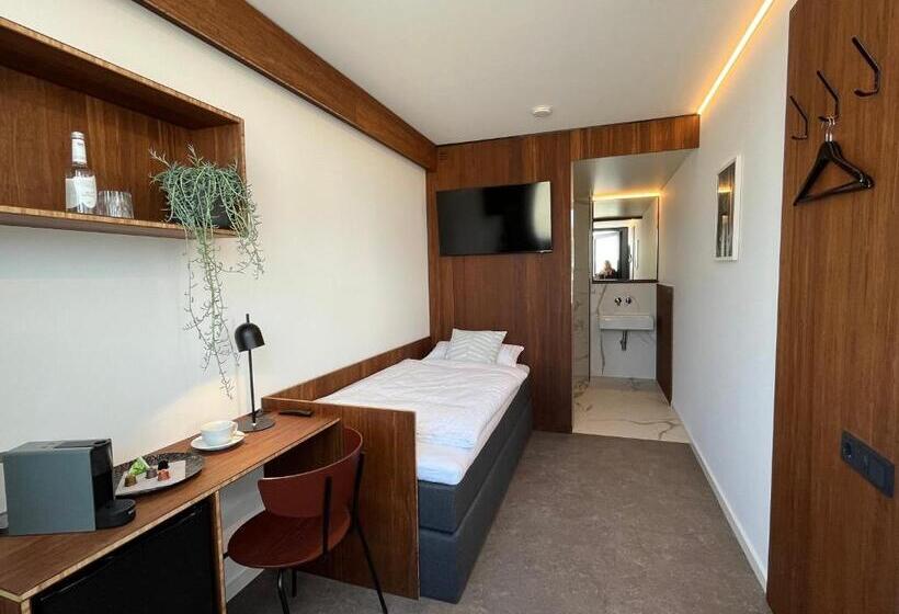 Номер Стандарт Индивидуальный, Tin Inn L Hückelhoven Einfach Gut Das Hotel Aus Hochwertig Ausgebauten überseecontainern