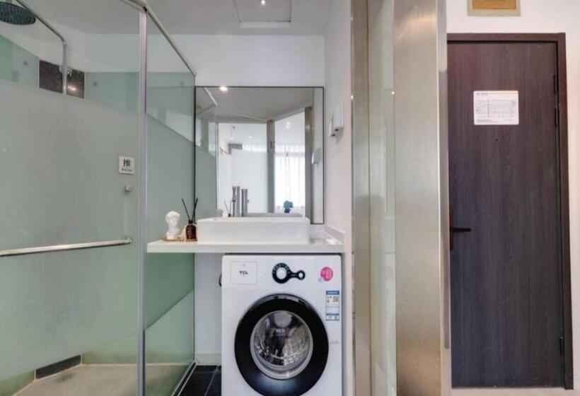 Quarto deluxe, Yueshe Apartment   Hongqiao Longbai Xincun