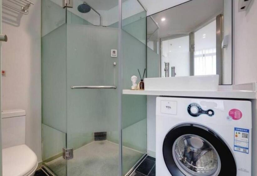 Quarto deluxe, Yueshe Apartment   Hongqiao Longbai Xincun