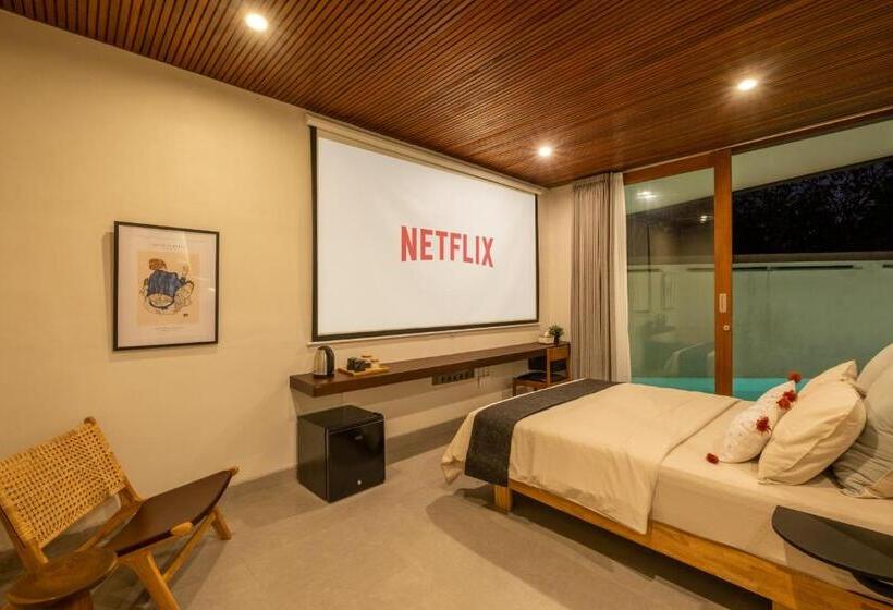 标准间带游泳池, Villa Olea