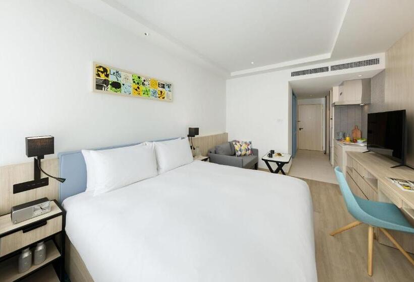 اتاق استاندارد با تخت بزرگ, Hyatt House Tokyo Shibuya